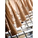 Cono Arrotolato Cialda per Gelato Senza Glutine con Farina di Riso Dm48H180mm Italcialde 160 pezzi [8ac32fb8]