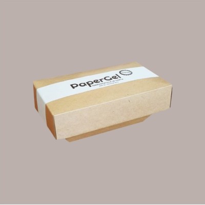 50 Pz Vaschetta per Gelato Completamente in Carta Papergel 350gr