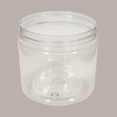 Barattolo Vaso in Pet Neutro Trasparente Ideale per Gelato 200 Ml 10 pezzi [47e535ba]