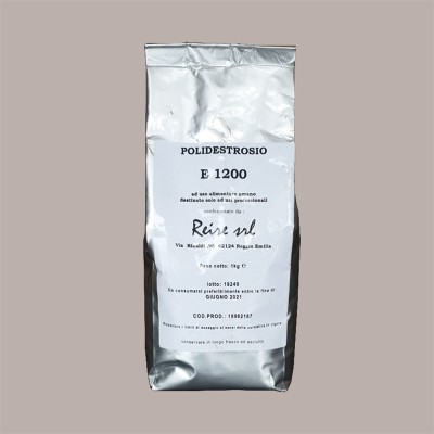 Polidestrosio Fibra Alimentare E1200 Addensante REIRE 1 Kg [9db032d2]