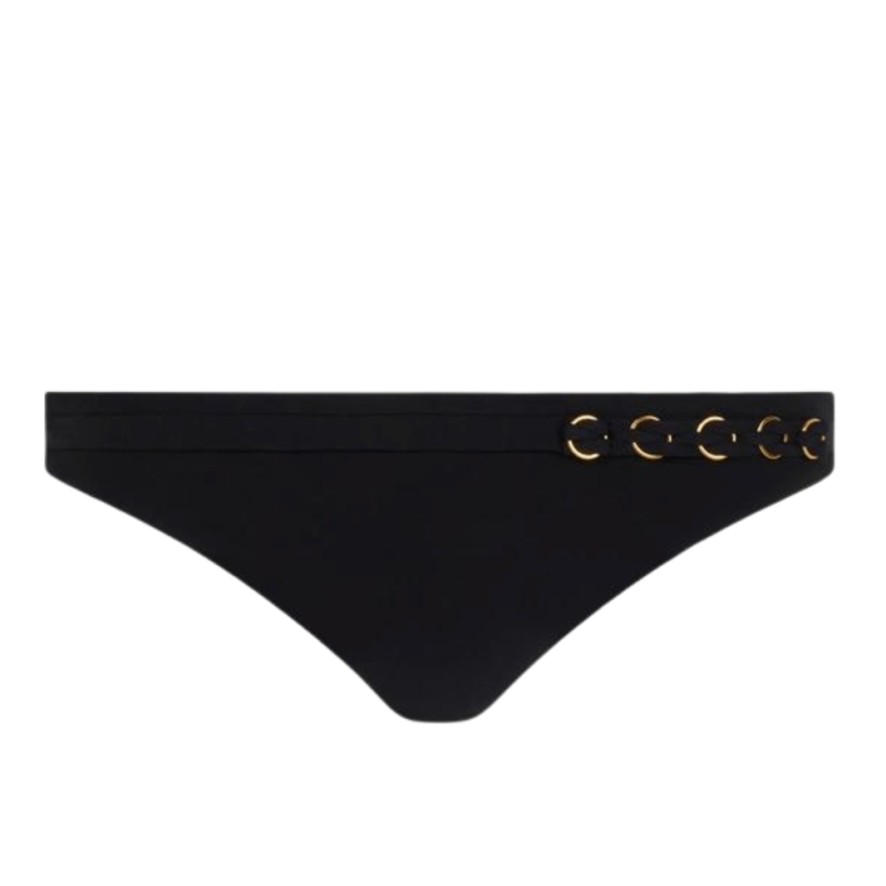 CL-C17T30-011-Slip bikini combinabile Emblem - nero