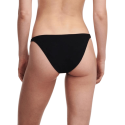 Slip bikini Emblem sgambato nero Chantelle