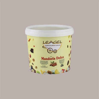 Pasta Concentrata al Gusto di Mandorla Dolce ideale per Gelato Leagel 3,5 Kg [3a483937]