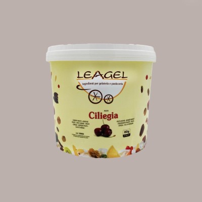 Pasta Concentrata al Gusto di Ciliegia Ideale per Gelato Dolci Torte Leagel 3,5 Kg [ec5bc8ff]
