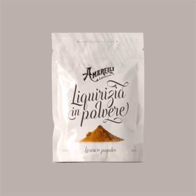 Liquirizia in Polvere 3/6% AMARELLI ideale per Dolci Gelati Infusi 100 gr [c5581b76]