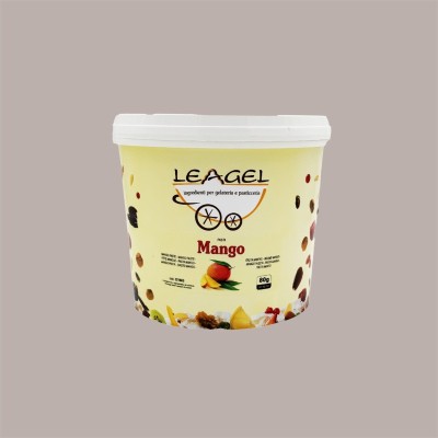 Pasta Frutta Concentrata al Gusto di Mango ideale per Gelato Dolci Leagel 3,5 Kg [1bf66e9c]