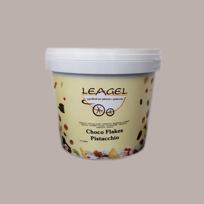Variegato Choco Flakes al Pistacchio per Gelato Yogurt Leagel 4 Kg [04e6303c]