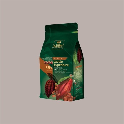 Cioccolato al Latte Lactèe Supèrieure 38% in Bottoni Barry 5 Kg [0300e5fc]