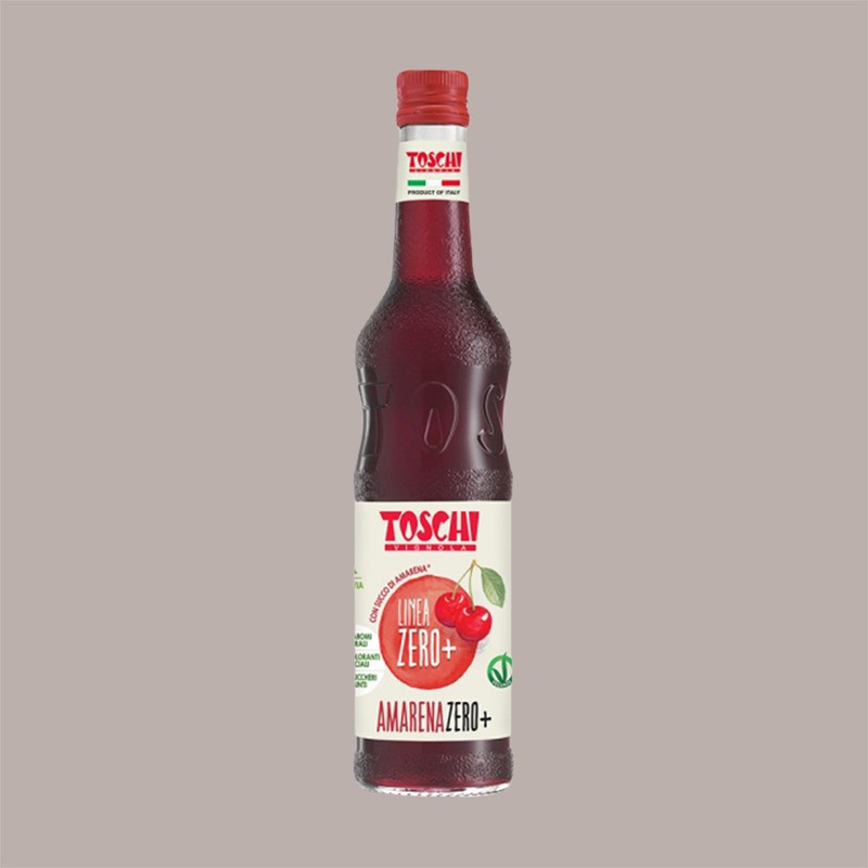Sciroppo per Granita Gusto Amarena ZERO Calorie Senza Zuccheri Toschi 740 gr [10505e89]