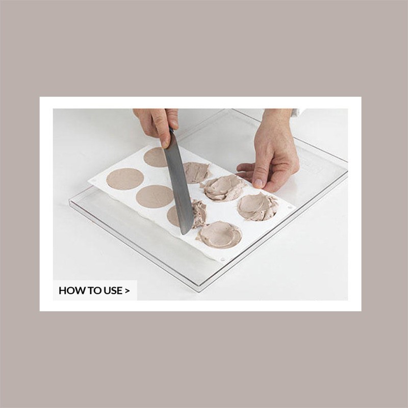 Biscotto Gelato Rotondo al Cacao Extra Dark BREAK&GO 560 Pezzi [2a387917]
