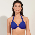 Bikini a triangolo Fabia blu Pain de Sucre