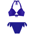 Bikini a triangolo Fabia blu Pain de Sucre