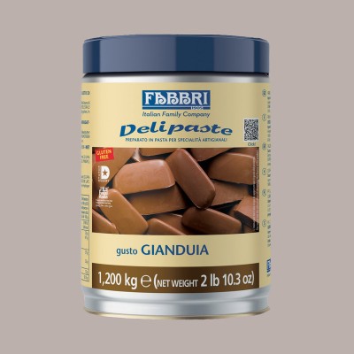 Pasta Gusto Gianduia ideale per Gelato Dolci Delipaste Fabbri 1,2 Kg [520a7081]