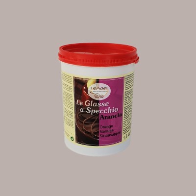Glassa a Specchio Gusto Arancia ideale per Semifreddi Dolci Leagel 1,5 Kg [c9600ebd]