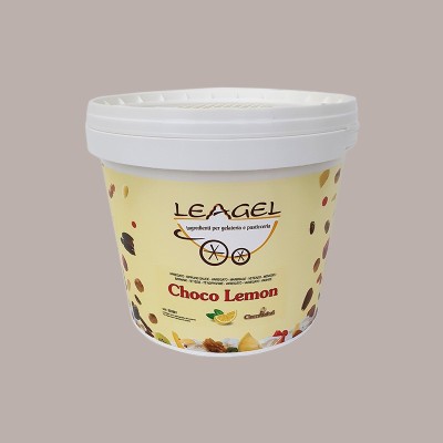Choco Lemon Variegato Cioccolato Bianco e Limone Leagel 5 Kg [38bc098d]