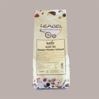 Kefir 50 Preparato in Polvere a Basso Dosaggio per Gelato e Dolci al Gusto Leagel 2 Kg [33985848]