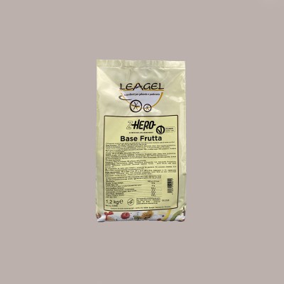 Base per Gelato Frutta Completa ZHero Senza Lattosio Senza Zuccheri Preparato in Polvere Leagel 1,2 Kg [e5a1905e]