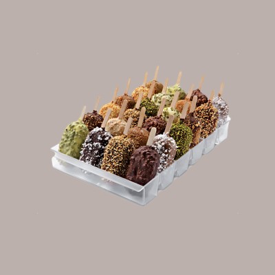 Base per Gelato Stickaway Gusto Neutro ideale per Stecchi e Biscotti Gelato Preparato in Polvere Leagel 2 Kg [e68f4748]