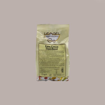 Easy Base per Gelato al Gusto di Cocco Plant Based Senza Derivati del Latte Preparato in Polvere Leagel 1,5 Kg [66e99551]
