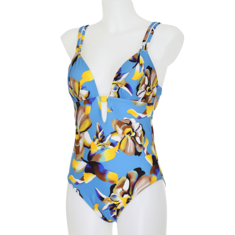 Costume intero azzurro multicolor Sunflair