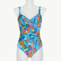 Costume intero azzurro multicolor Sunflair