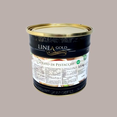 Pesto di Pistacchio 100% Linea Gold Pasta Concentrata ideale per Gelato Dolci Leagel 3,5 Kg [0366d307]