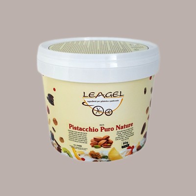 Pistacchio Puro Nature Pasta Concentrata Senza Coloranti Ideale per Gelato Dolci Leagel 3,5 Kg [06369419]