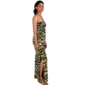Tuta in viscosa verde militare Sunflair
