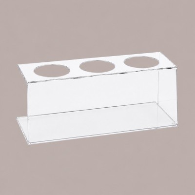 Supporto Trasparente a 3 Fori per Dispenser da 1650 ml Hovicon [a2a97851]