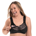 Reggiseno allattamento senza ferro Miss Orely nero Anita