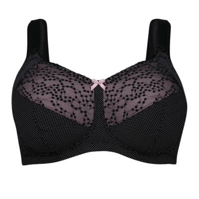 Reggiseno allattamento senza ferro Miss Orely nero Anita