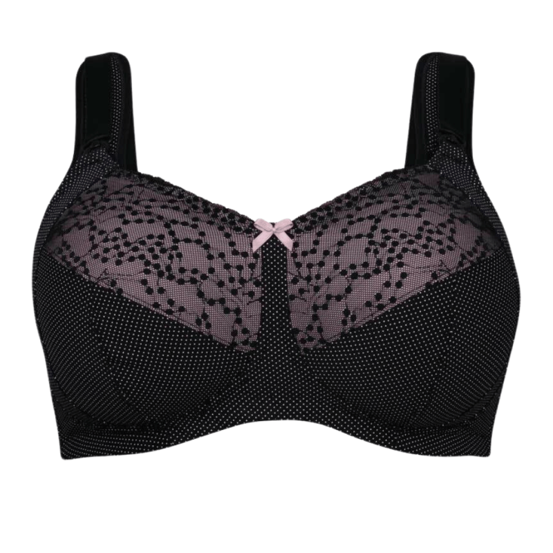 Reggiseno allattamento senza ferro Miss Orely nero Anita