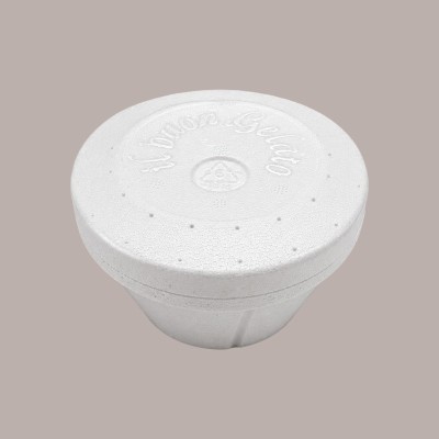 Vaschetta Gobelet per Asporto Gelato in Polistirolo 300 cc 100 pz [96aec6d6]