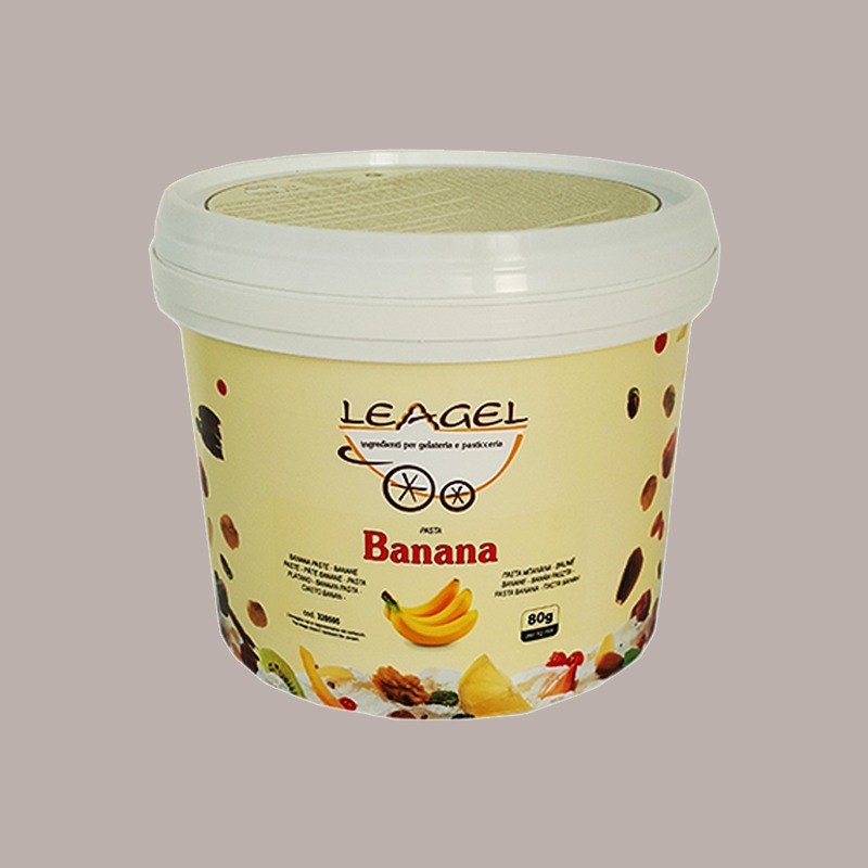 Banana Pasta Concentrata per Gelato e Pasticceria Leagel 3,5 kg [a29c60aa]