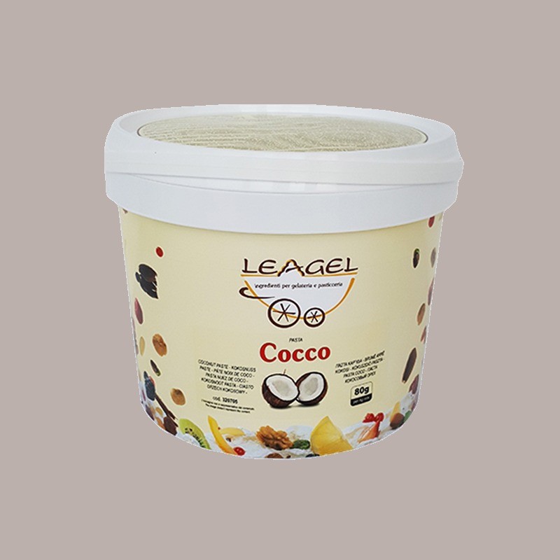 Pasta Concentrata al Cocco per Gelato e Pasticceria Leagel 3,5 kg [3a4e5e9a]
