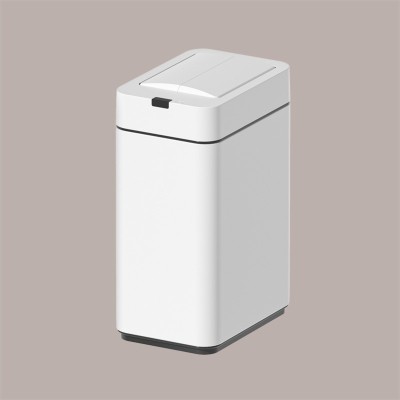Cestino Pattumiera Automatico con Sensore 9 L in Acciaio Inox Bianco JAH575 [ce3b54ec]