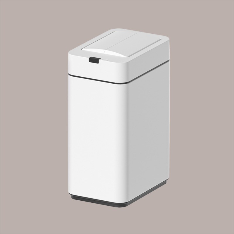 Cestino Pattumiera Automatico con Sensore 9 L in Acciaio Inox Bianco JAH575 [ce3b54ec]