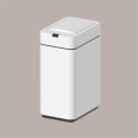 Cestino Pattumiera Automatico con Sensore 9 L in Acciaio Inox Bianco JAH575 [ce3b54ec]