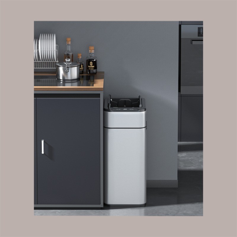 Cestino Pattumiera a Scomparsa 20 Lt in Acciaio Inox JAH9811-20L [50e0eeff]