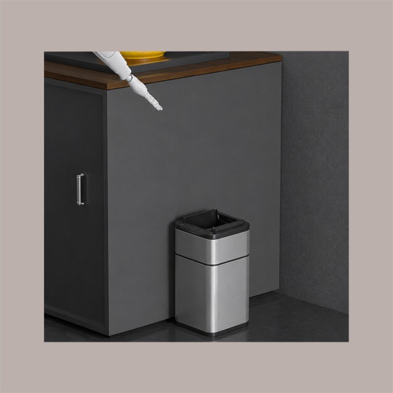 Cestino Pattumiera Automatica con Sensore 9 Lt in Acciaio Inox con Fissasacco JAH9809-9L [d74c36fe]