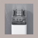 Cestino Pattumiera Automatica con Sensore 9 Lt in Acciaio Inox Bianco con Fissasacco JAH9809-9L [ecf4d9e6]