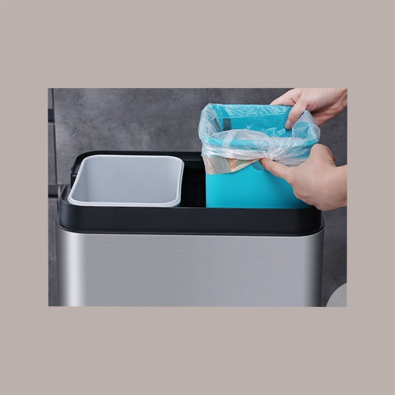Cestino Pattumiera Automatica con Sensore 50 Lt in Acciaio Inox JAH8892 50L [dc45c0e3]