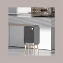 Cestino Pattumiera Automatica Sensore 20 Lt in Acciaio Inox Grigio con Gambe in Legno JAH9716 [cbfe54f9]