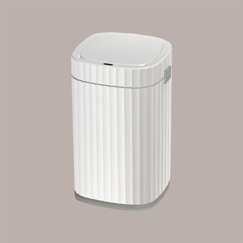 Cestino Pattumiera Automatico con Sensore da 15 Lt Bianco Grigio JAH5912 [06bfa9f8]