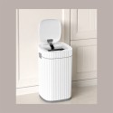 Cestino Pattumiera Automatico con Sensore da 15 Lt Bianco Grigio JAH5912 [68842bf1]
