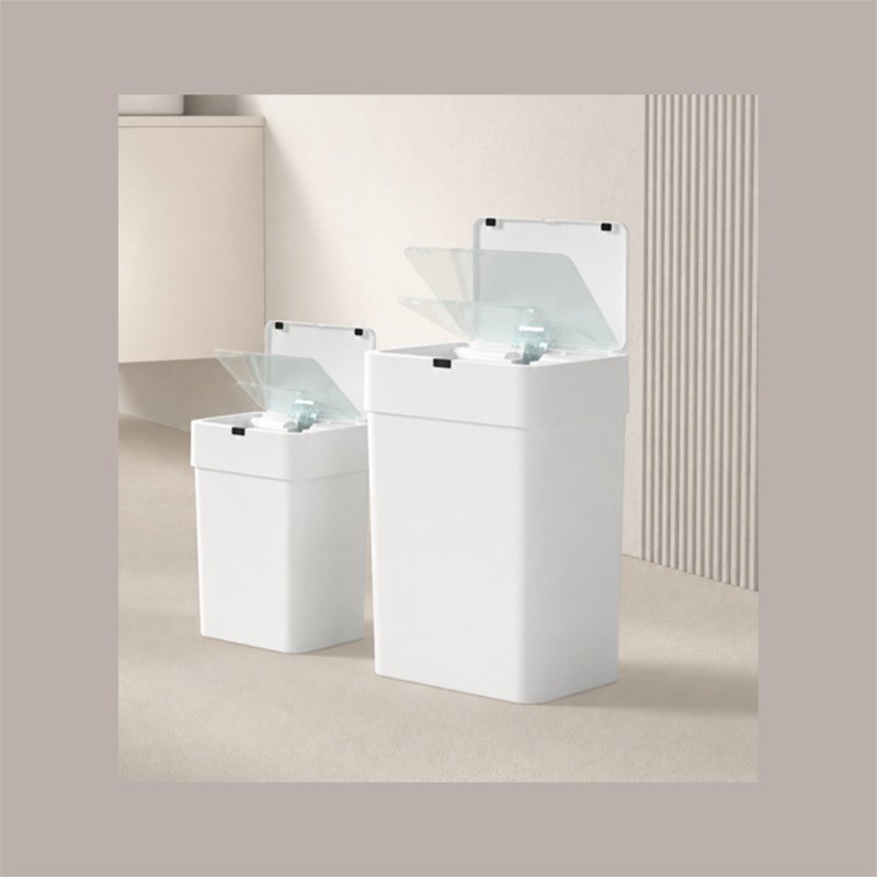 Set Cestini Pattumiera Automatici con Sensore 9Lt + 15Lt Bianco JAH6216+JAH6217 [5e3ef324]