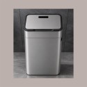 Cestino Pattumiera Automatica Doppia con Sensore 26 Lt Acciaio Inox, Ozono e Gambe in Legno [5de2d932]