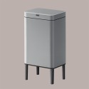 Cestino Pattumiera Automatica con Sensore 20 Litri in Acciaio Inox con Piedini Rialzati JAH6604L [e7f3764a]
