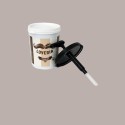 Dispenser Dosatore in Platica PP per Creme Spalmabili (Barattolo 1,2 Kg) Loveria Leagel [95899d7b]