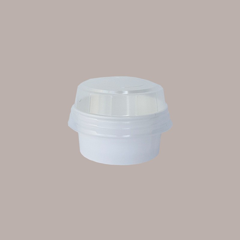 Coppetta Gelato Dessert Piccola Carta Bianca Politenata 60cc 250 Pz [5724945d]